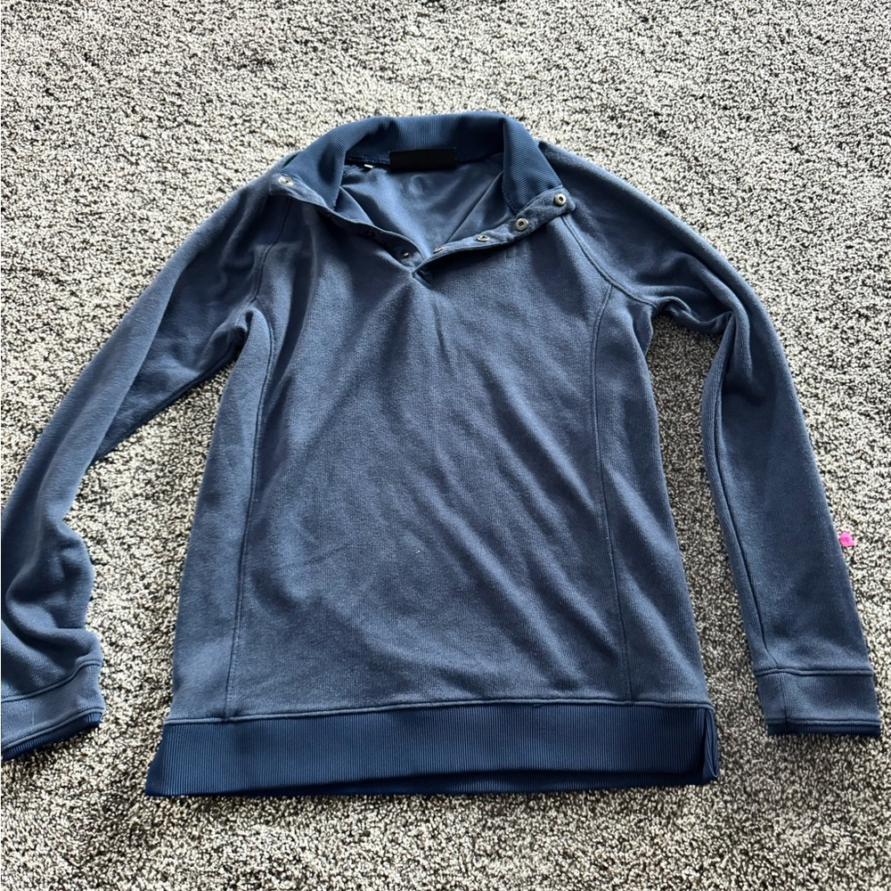 Boys UA Blue Pullover Sweatshirt